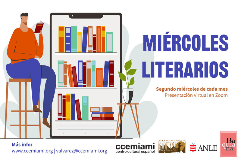 Baquiana presenta Miércoles Literarios online